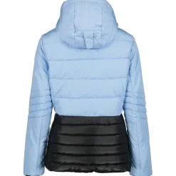 Luhta Halkis winterjas dames light blue< Ski Jassen|Wintersport