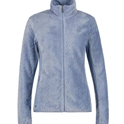 Luhta Ikaala fleece vest dames sky blue< Ski Vesten|Wintersport