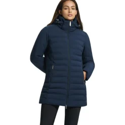 Luhta Ilomantsi parka outdoor jack dames dark blue< Outdoor Jack