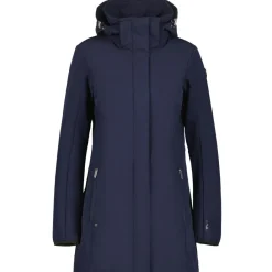 Outdoor Jack-Luhta Iloniemi parka softshell jas dames dark blue