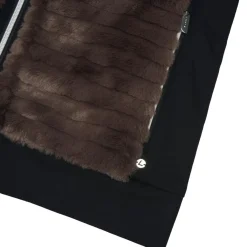 Luhta Isolahti fleece vest dames dark brown< Ski Vesten|Wintersport