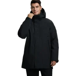 Luhta Junes parka outdoor jack heren basic black< Outdoor Jack