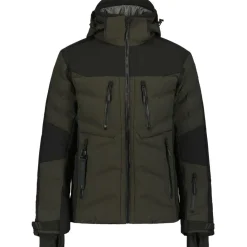 Luhta Kumputunturi winterjas heren brown black< Ski Jassen|Wintersport