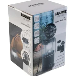 Verlichting|Verlichting Batterijen-Luume Camping Lamp met ventilator
