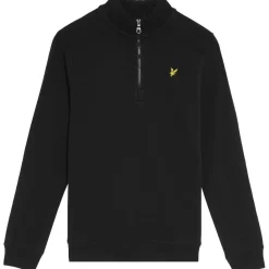 Truien & Vesten-Lyle & Scott  Quarter Zip Pullover sweater junior jet black