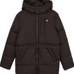 Jassen-Lyle & Scott  Ripstop Quilted Puffer jas junior jet black