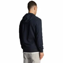 Lyle & Scott  Sports Fly Fleece hoodie heren dark navy< Truien & Vesten