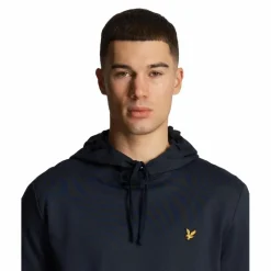 Lyle & Scott  Sports Fly Fleece hoodie heren dark navy< Truien & Vesten