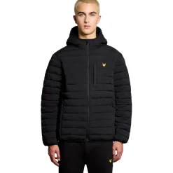Jassen-Lyle & Scott  Sports Lightweight Puffer jas heren jet black