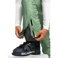 Skibroeken|Wintersport-Maier Sports  ALLISSIA SLIM 2.1 skibroek dames luscious moss
