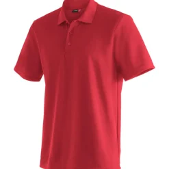 Outdoor Shirt-Maier Sports  Ulrich polo heren salsa