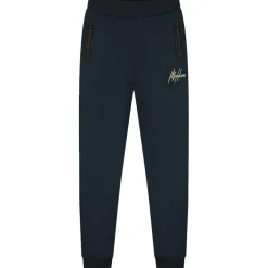 Broeken-Malelions Counter joggingbroek junior navy bright yellow