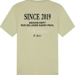 Malelions Design shirt heren light green< Shirts, Polo's & Blouses