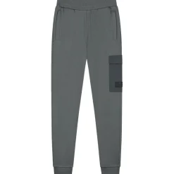 Broeken-Malelions Nylon Pocket joggingbroek junior anthracite