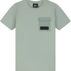 Malelions Nylon Pocket shirt junior agave green< Shirts, Polo's & Blouses