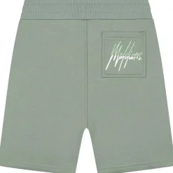 Broeken-Malelions Split short junior agave green