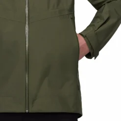 Outdoor Jack-Mammut Alto Light HS Hooded outdoor jack heren dark marsh