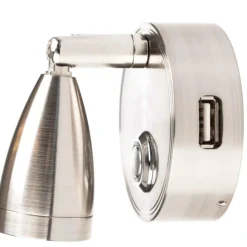 Verlichting-Marine LED  Mini led opbouwspot satin nickel