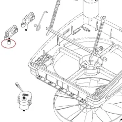 Maxxfan Motor opvulbus voor Deluxe 17A< Dakluiken