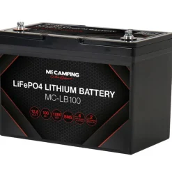 Accu's & Batterijen-Mc Camping  MC-LB100 LiFePO4 accu 12,8V 100Ah