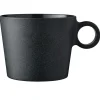 Mepal Bloom mok 375 ml pebble black< Glazen & Bekers