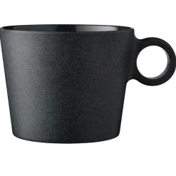 Mepal Bloom mok 375 ml pebble black< Glazen & Bekers