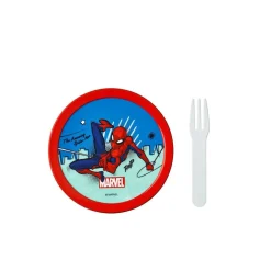 Lunchboxen & Bekers-Mepal Campus fruitbox 300 ml spiderman