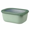 Vershouddozen-Mepal Cirqula multikom vershouddoos rechthoekig 1,5  liter nordic sage