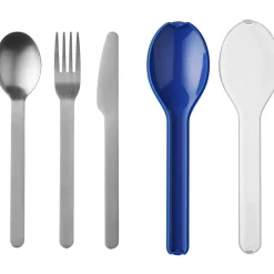 Bestek-Mepal Ellipse bestekset vivid blue 3-delig