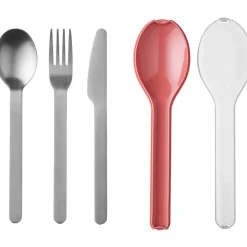 Bestek-Mepal Ellipse bestekset vivid mauve 3-delig