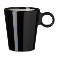 Glazen & Bekers-Mepal Flow mok 160 ml zwart