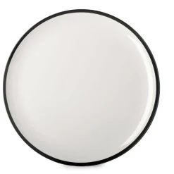 Mepal Flow plat bord ø 260 mm zwart< Servies