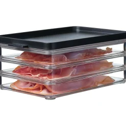 Vershouddozen-Mepal Omnia 3-laags vleeswarendoos black