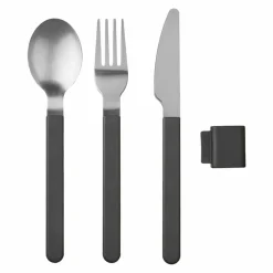 Mepal Silueta bestekset 3-delig nordic black< Bestek