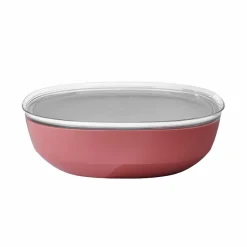Mepal Silueta schaal met deksel 4 liter vivid mauve< Schalen