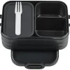 Mepal Take a Break Bento lunchbox midi nordic black< Lunchboxen & Bekers