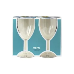 Mepal Wijnglas 200 ml transparant 2-pack< Glazen & Bekers