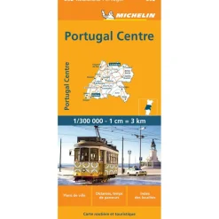 Michelin 592 Centraal-Portugal wegenkaart< Reisboeken & Kaarten