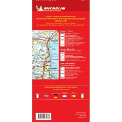Reisboeken & Kaarten-Michelin 721 Frankrijk wegenkaart 2025