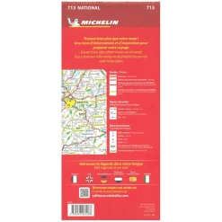 Michelin 713 Groot-Brittannië en Ierland wegenkaart 2025< Reisboeken & Kaarten