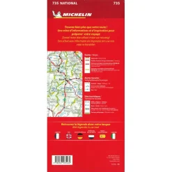 Michelin 735 Italië wegenkaart 2025< Reisboeken & Kaarten