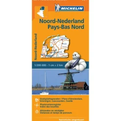 Michelin 531 Noord-Nederland wegenkaart< Reisboeken & Kaarten