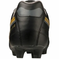 Mizuno Morelia II Club voetbalschoenen black gold darkshadow< Voetbalschoenen