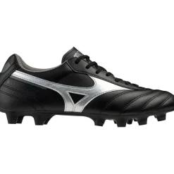 Mizuno Morelia II Club voetbalschoenen heren black galaxy silver dark shadow< Voetbalschoenen