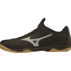 Mizuno Rebula Sala Elite zaalvoetbalschoenen black silver< Voetbalschoenen