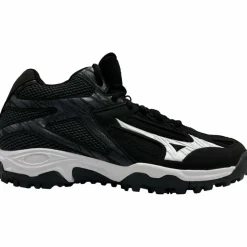Mizuno Thunderblade 3 Outdoor korfbalschoenen black white ebony< Korfbalschoenen