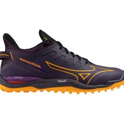 Mizuno Wave Leopardus hockeyschoenen purple carrot curl high risk red< Hockeyschoenen