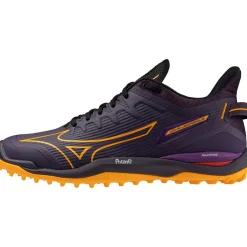 Mizuno Wave Leopardus hockeyschoenen purple carrot curl high risk red< Hockeyschoenen