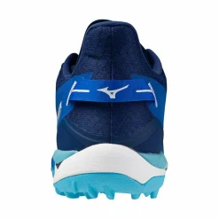 Hockeyschoenen-Mizuno Wave Leopardus hockeyschoenen mugen blue white estate blue