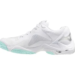 Indoorschoenen-Mizuno Wave Lightning Z8 indoorschoenen dames white blue tint